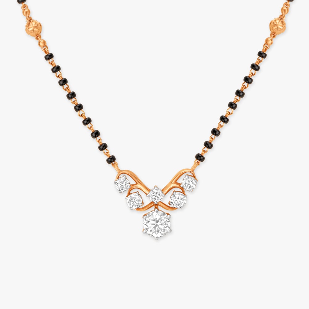 Cherished Solitaire Connection Mangalsutra