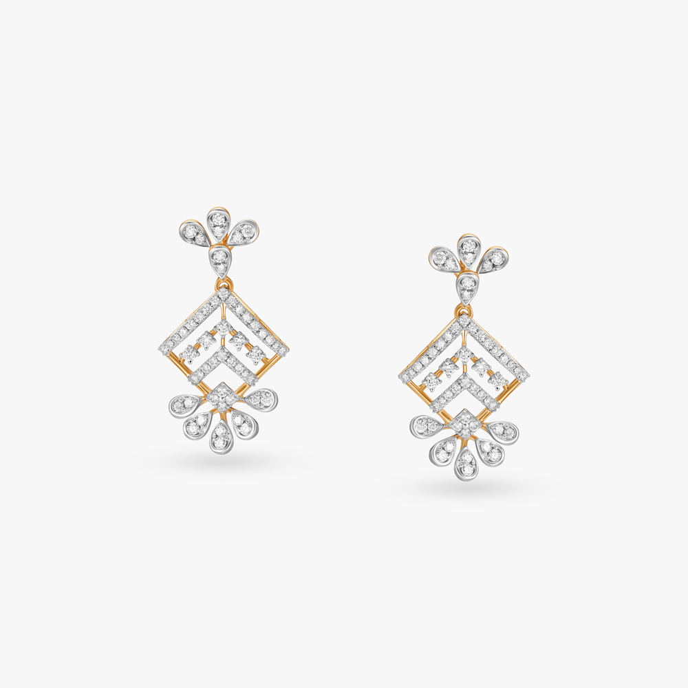 Magnificent Splendour Natural diamond Necklace Set,,hi-res image number null