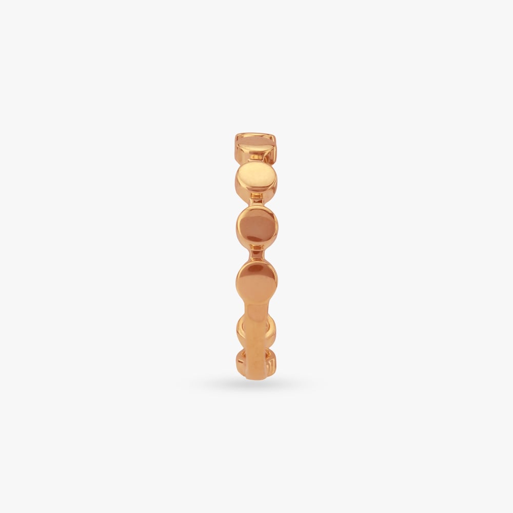 Minimal Bubble Gold Ring,,hi-res image number null