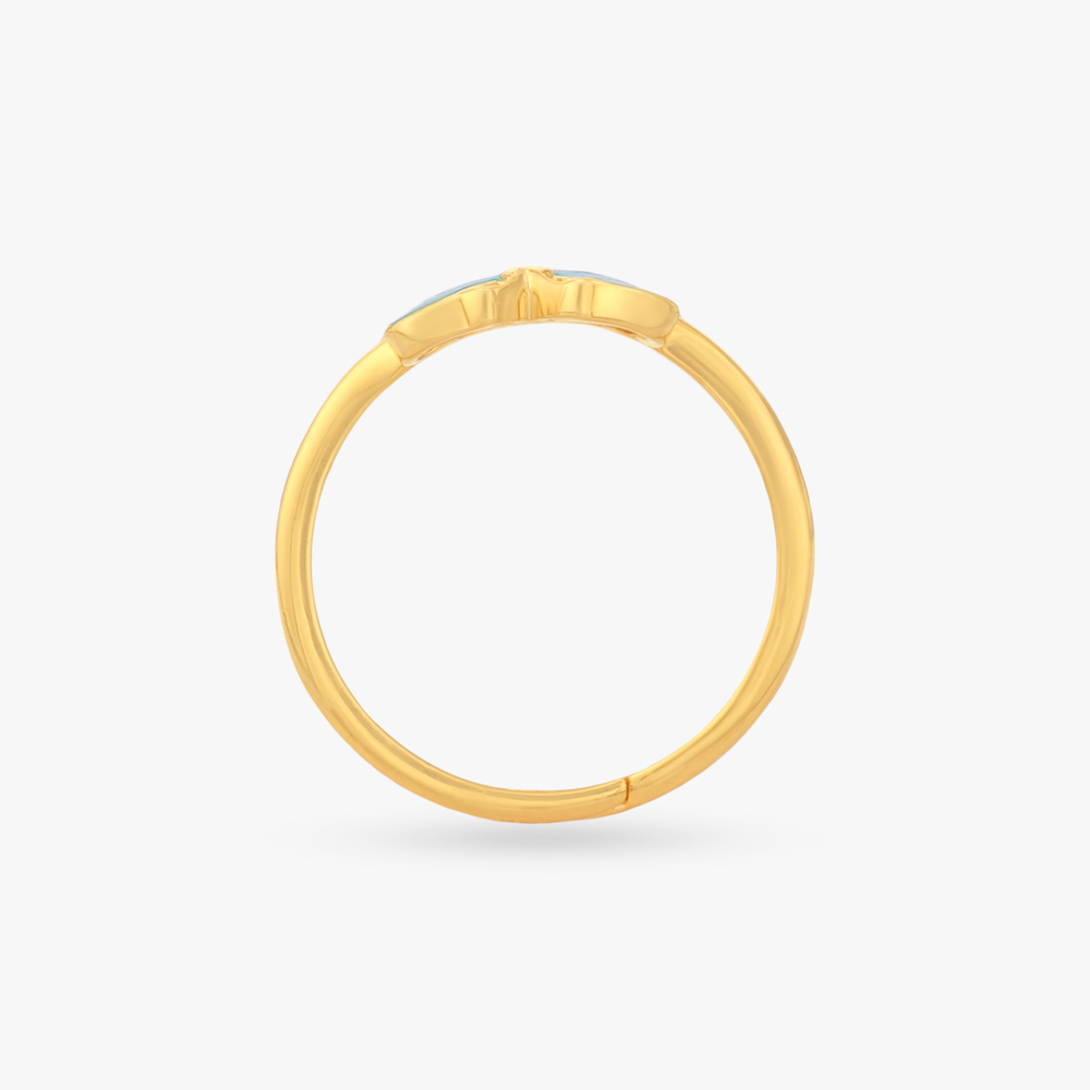 Butterfly Breeze Gold Ring for Kids,,hi-res image number null