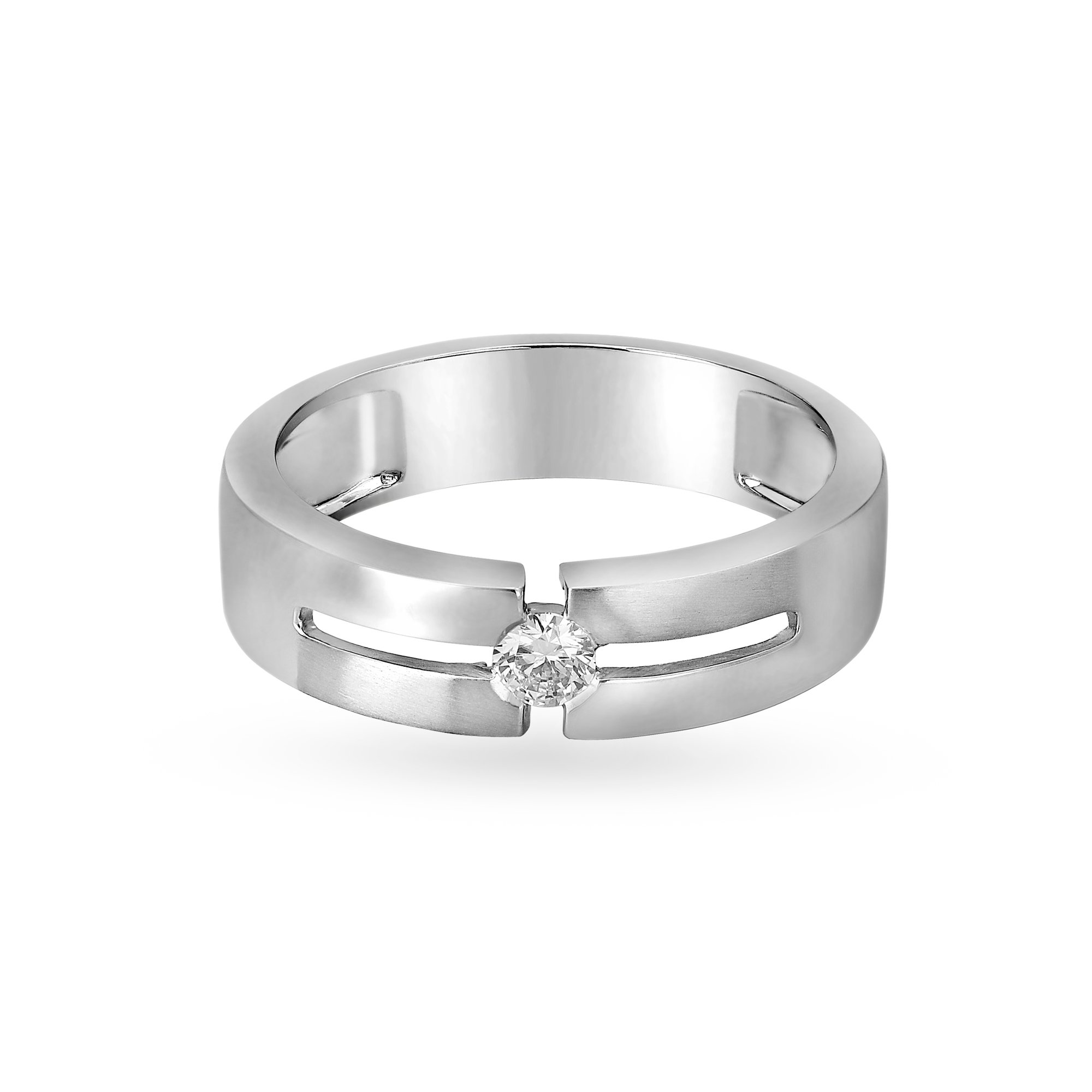 Refined 950 Platinum Band Ring,,hi-res image number null