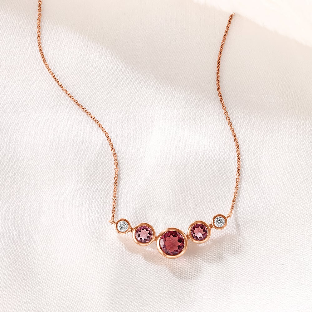 Romantic Rhapsody Diamond Necklace,,hi-res image number null