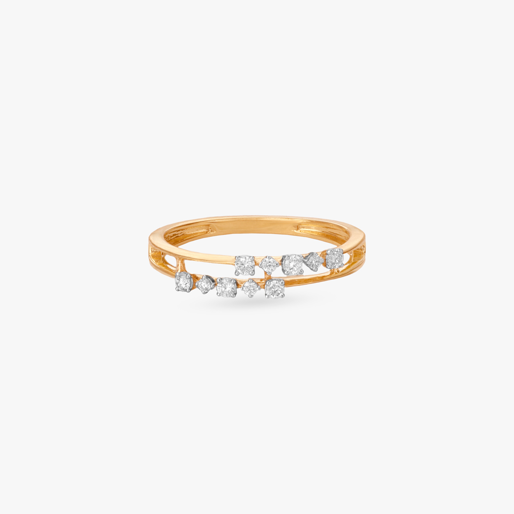 Minimal Chic Diamond Finger Ring,,hi-res image number null
