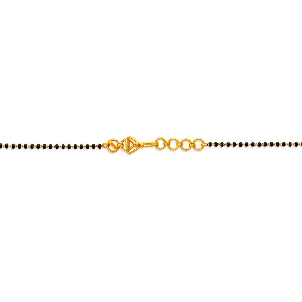Carved Sphere Gold Mangalsutra,,hi-res image number null
