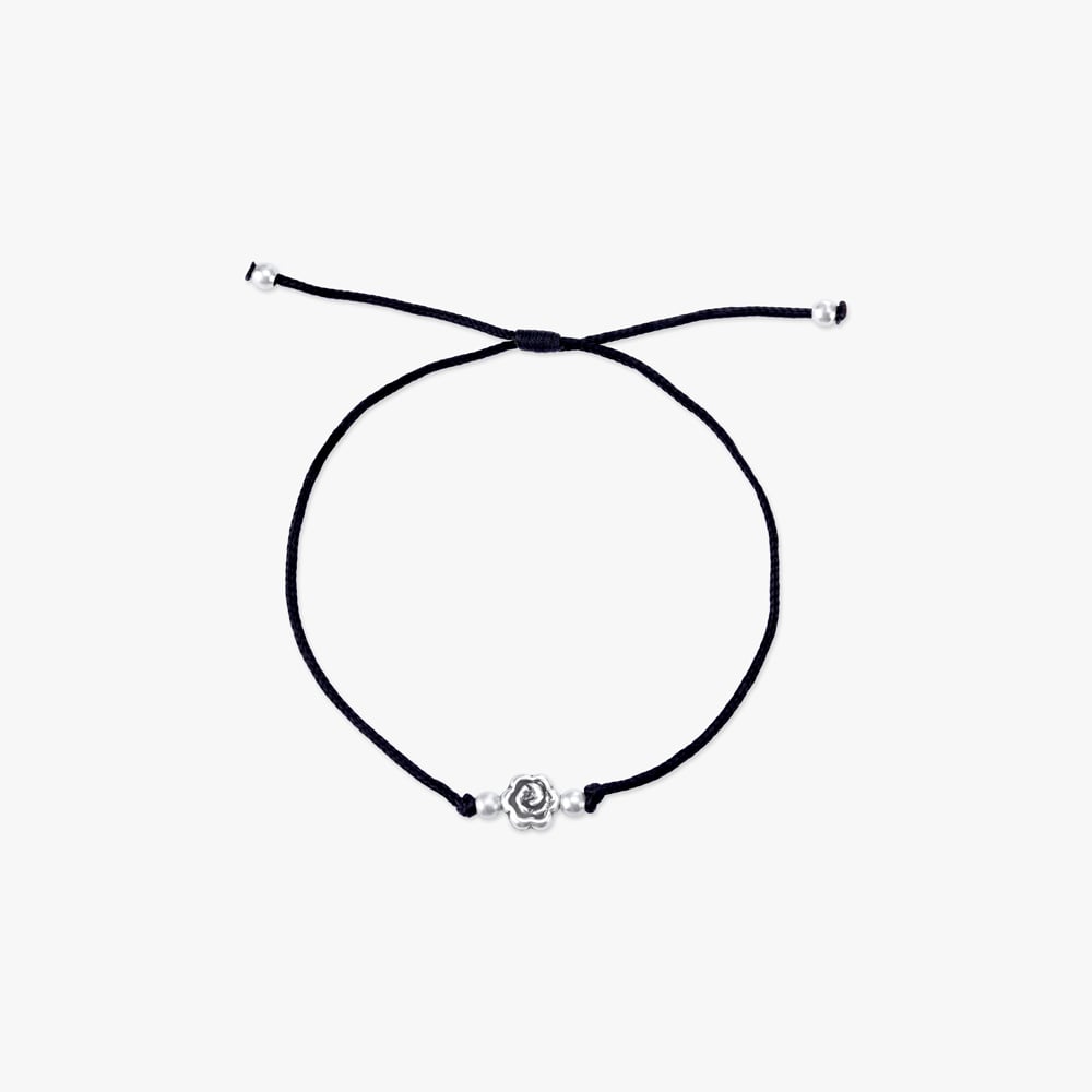 Wild Flower Silver Anklet,,hi-res image number null