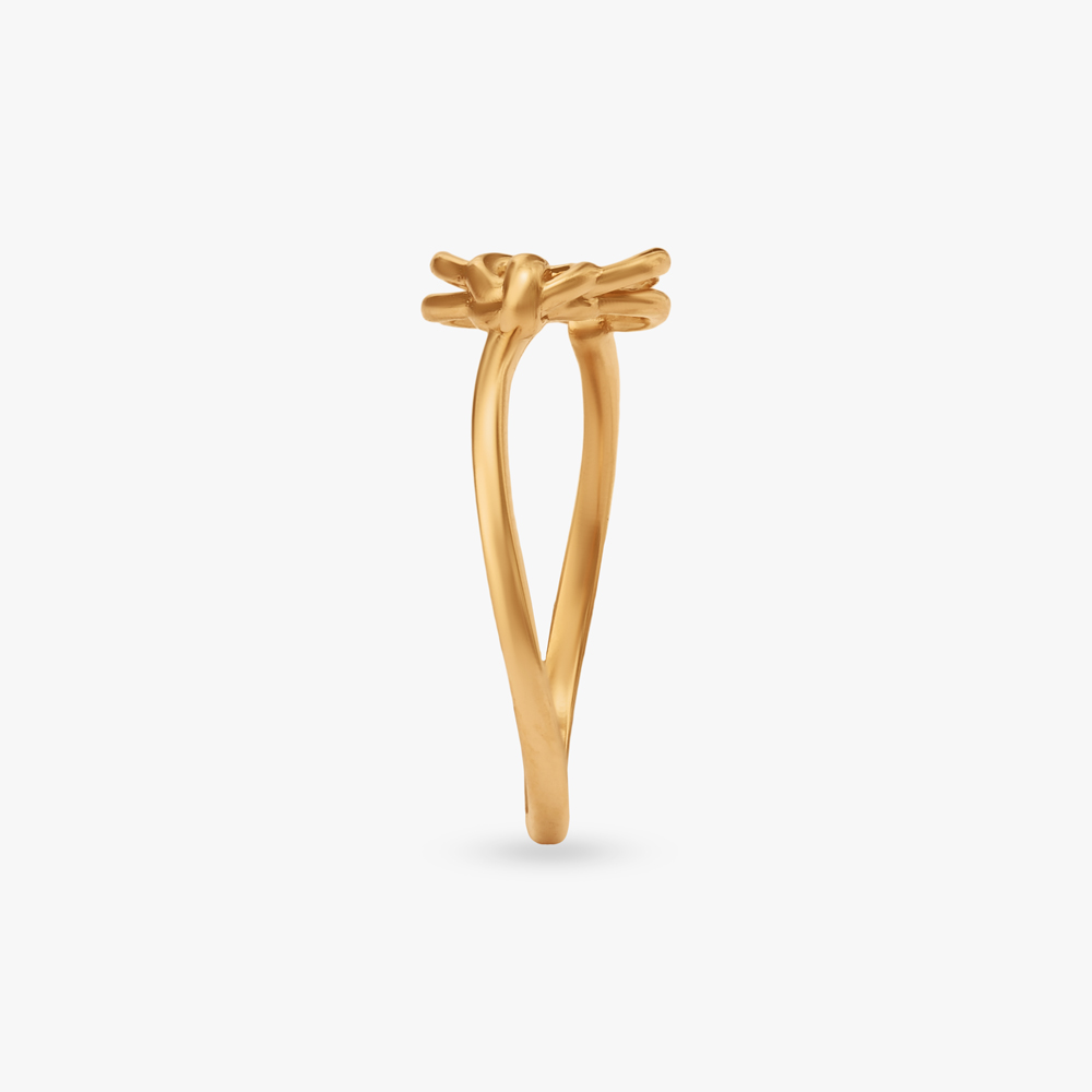 Loop Knot Gold Ring,,hi-res image number null