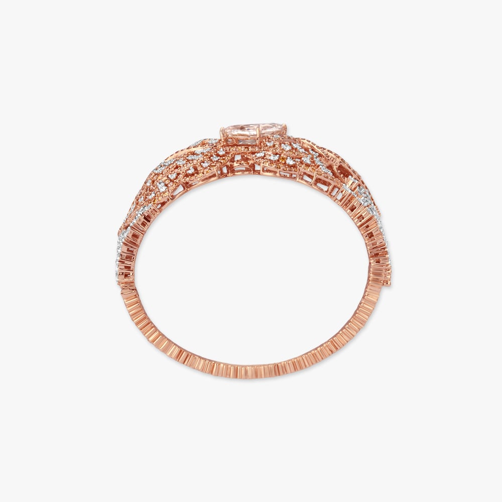 Ember Weave Diamond Bangle,,hi-res image number null