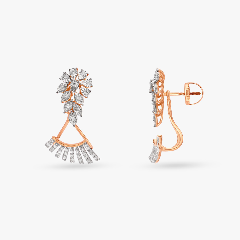 Shimmering Brilliance Diamond Stud Earrings,,hi-res image number null