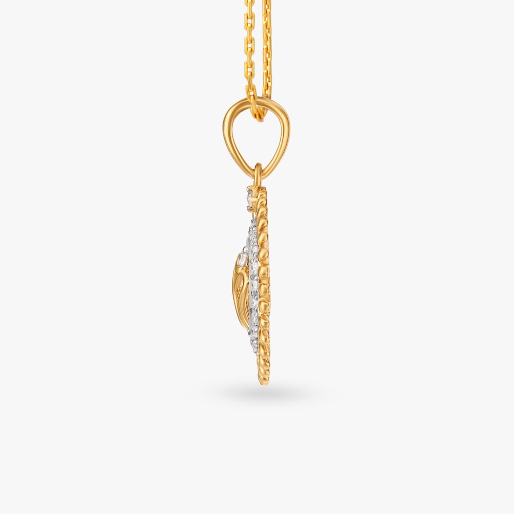 Om Diamond Pendant,,hi-res image number null