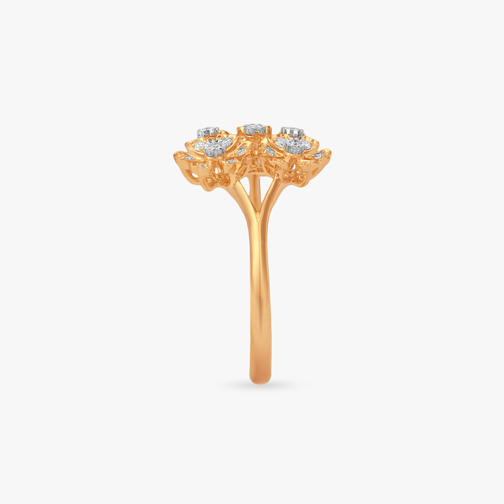 Floral Spark Diamond Ring,,hi-res image number null