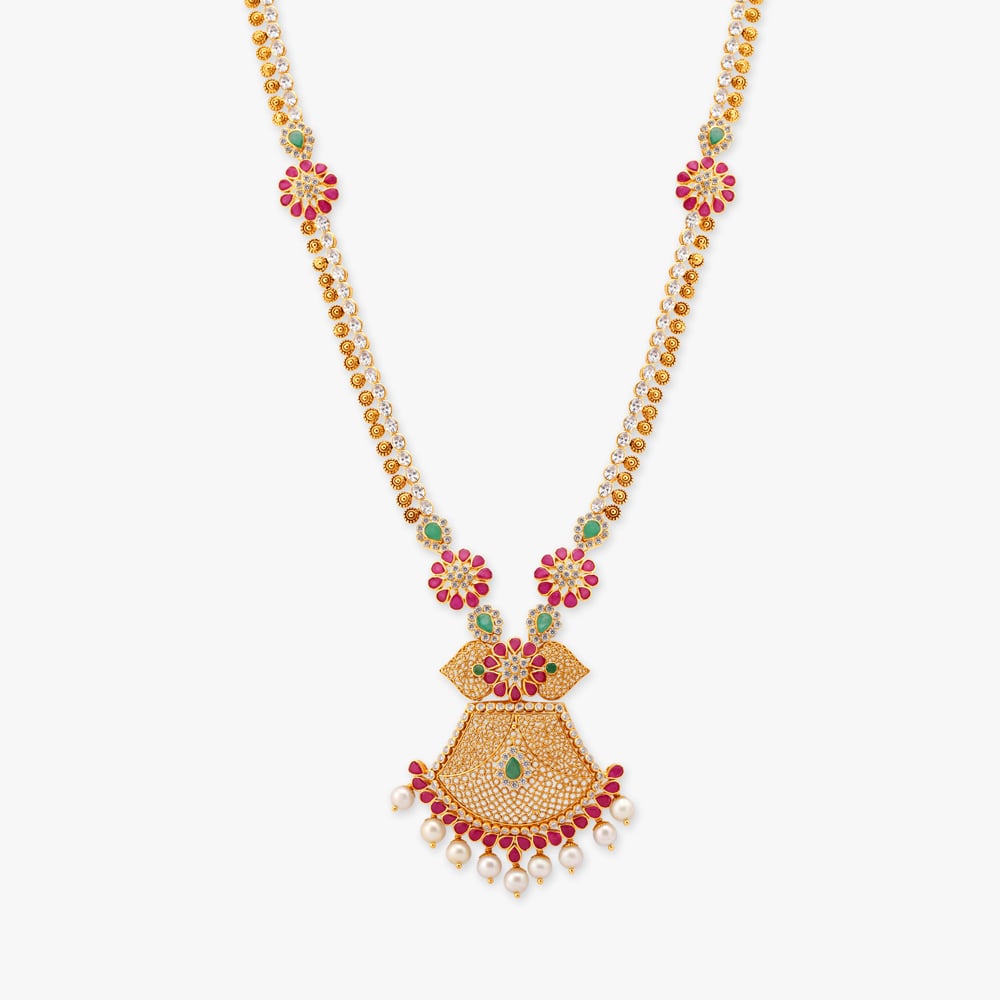 Floral Gold Haram,,hi-res image number null