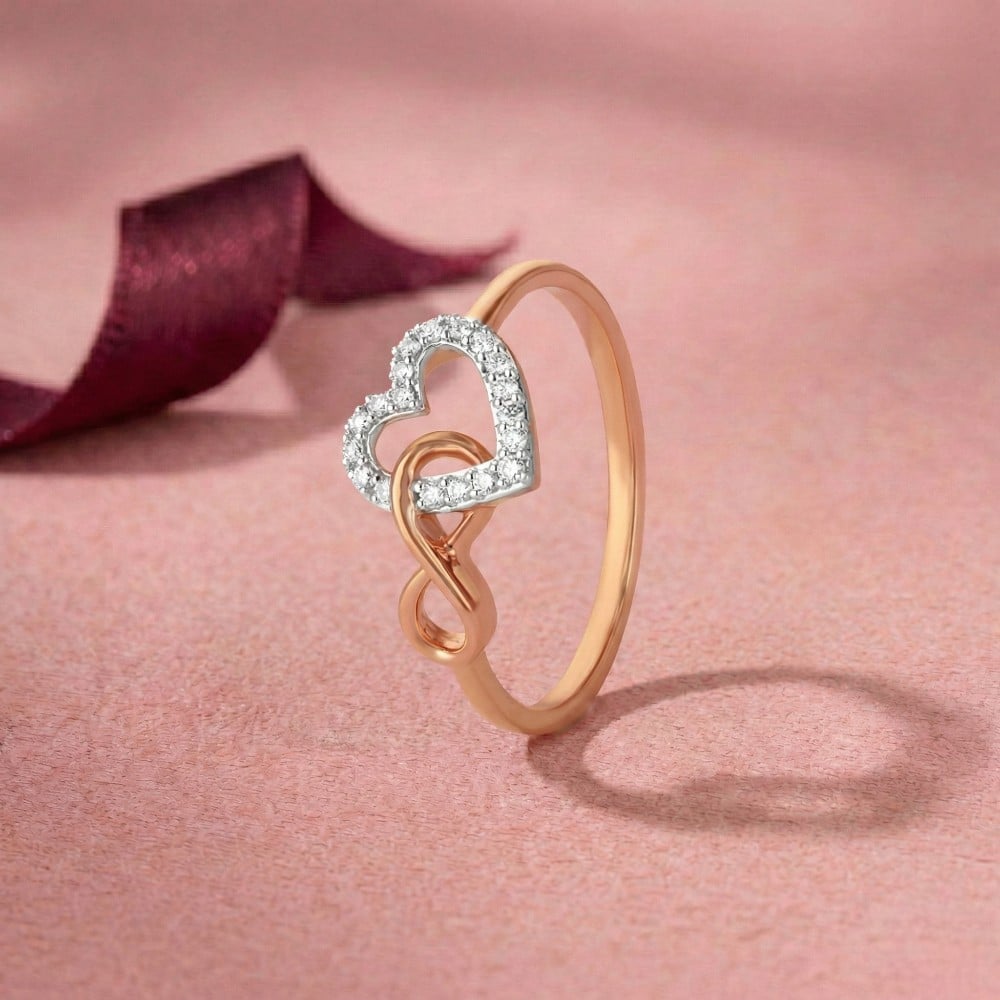 Infinity Love Diamond Ring,,hi-res image number null
