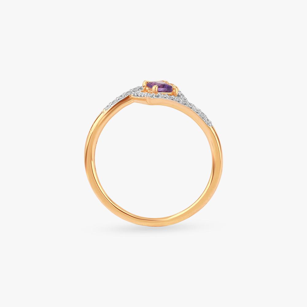 Prism Glow Gold Ring,,hi-res image number null