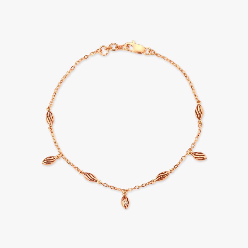 

Dancing Droplets Gold Bracelet