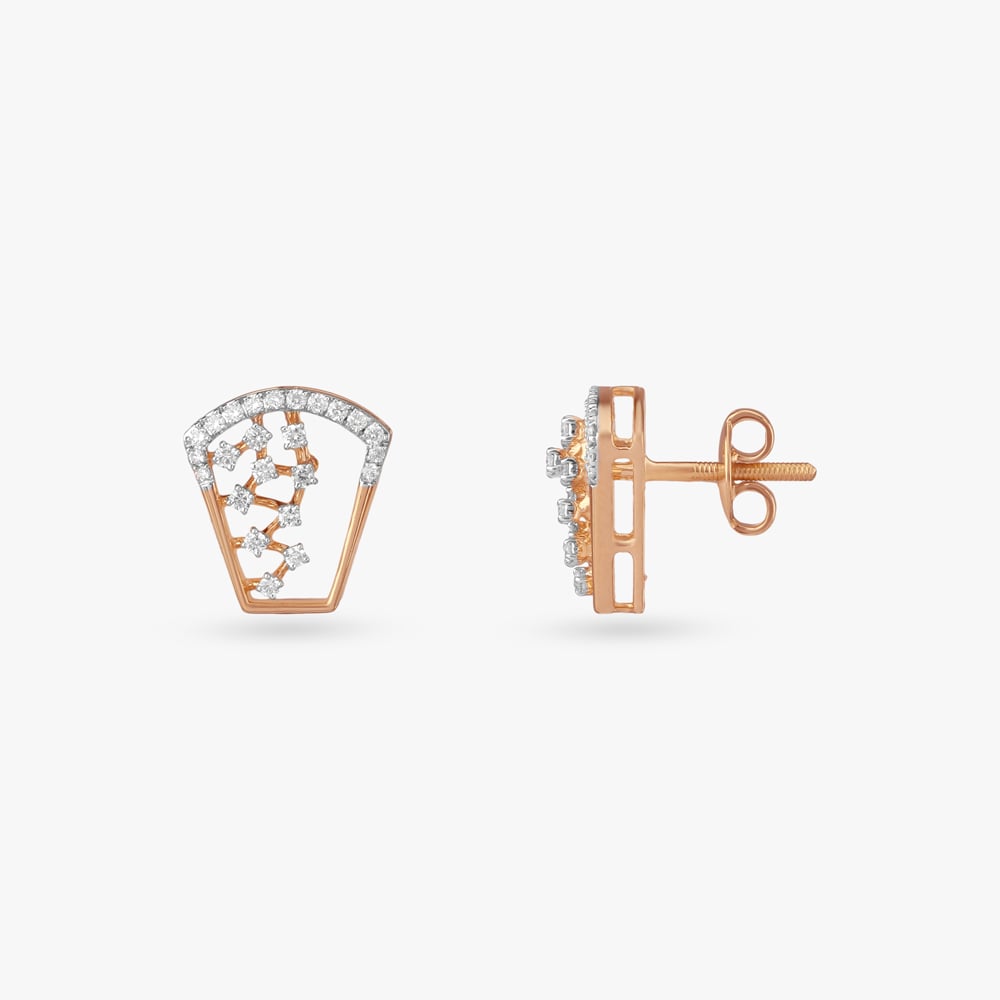 Luxe Harmony Diamond Stud Earrings,,hi-res image number null