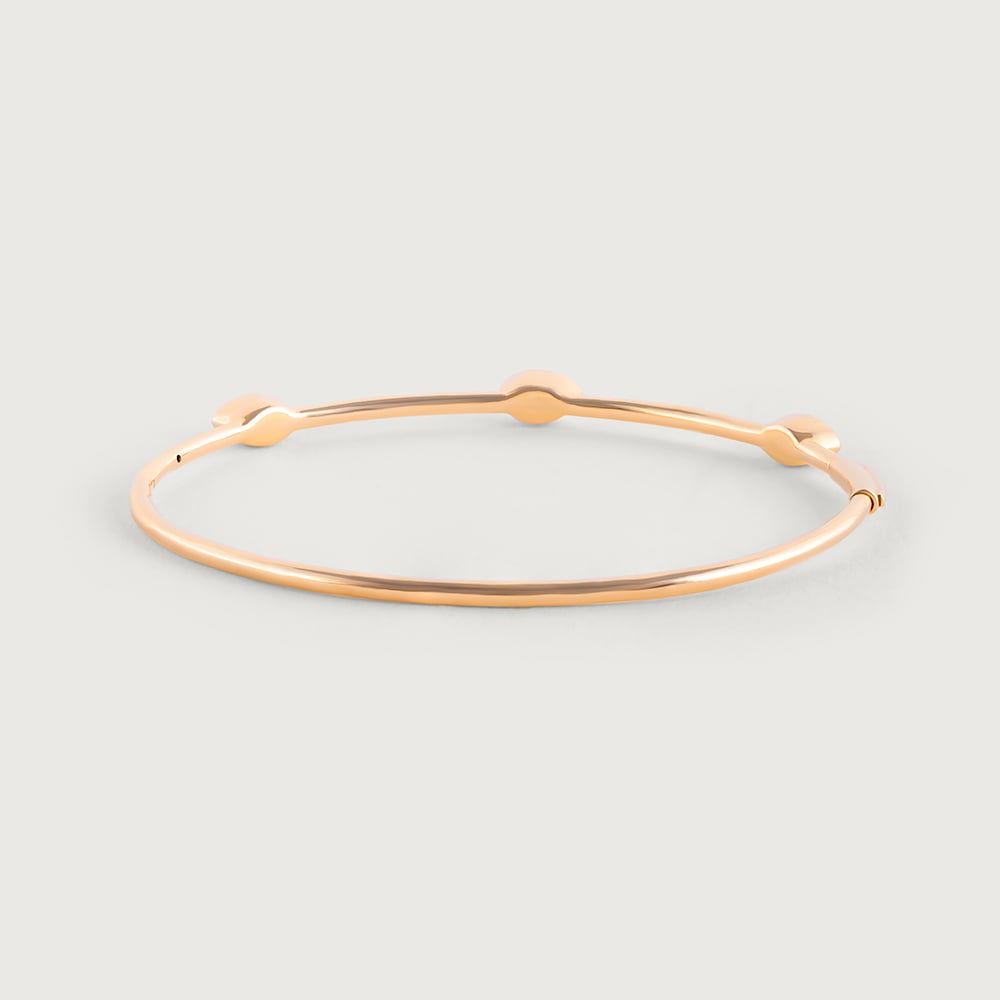 Cosmic Elegance Evil Eye Gold Bangle,,hi-res image number null