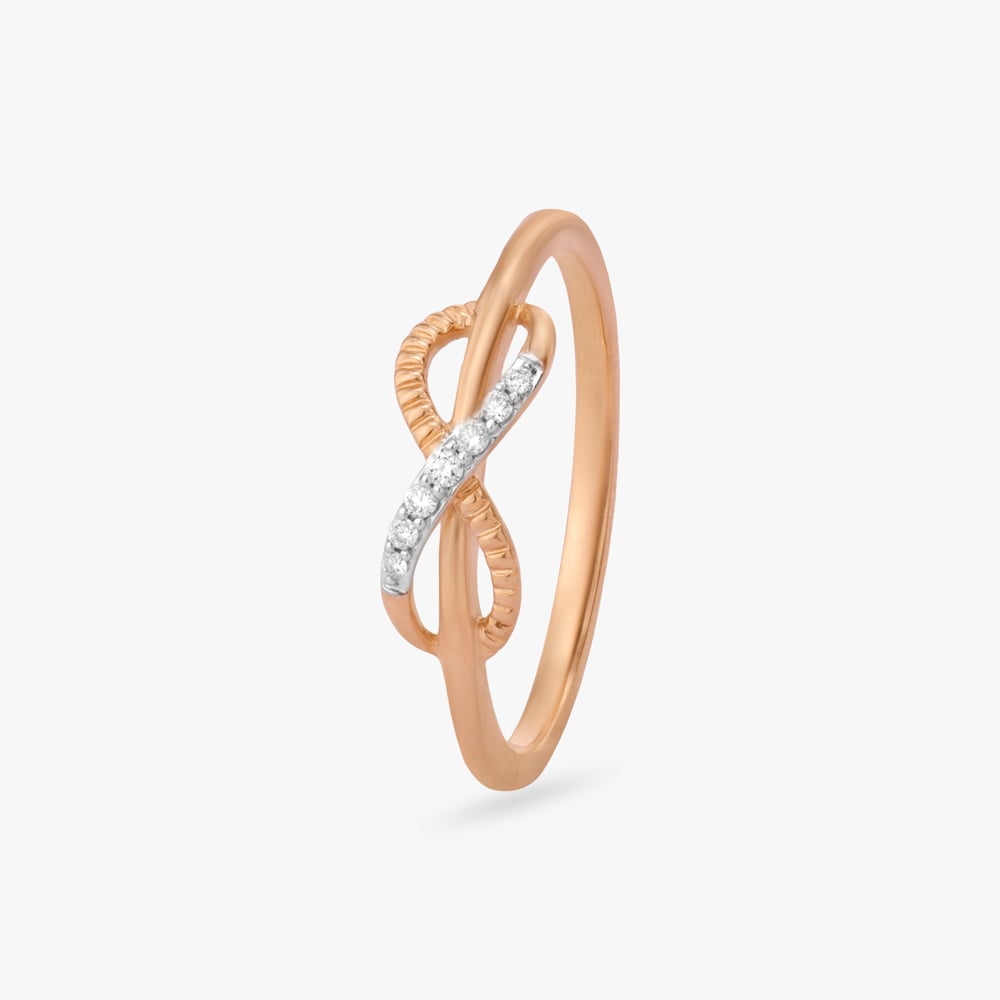 

Intertwined Grace Diamond Ring