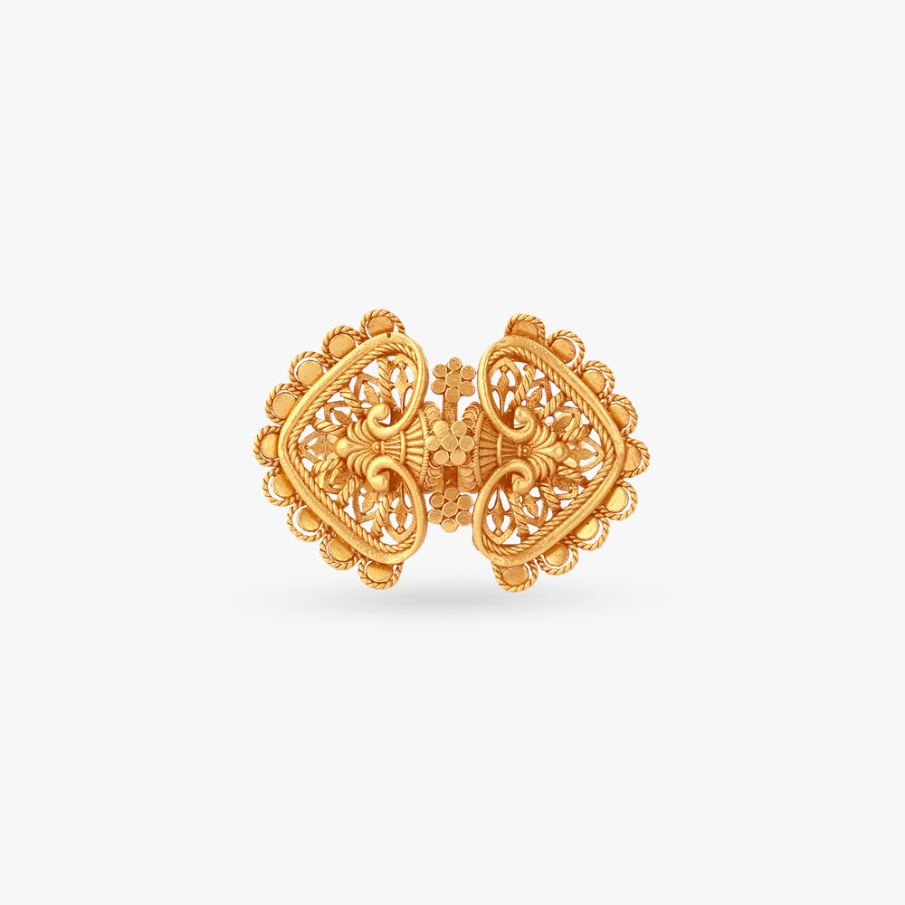 Heirloom Bloom Gold Ring,,hi-res image number null