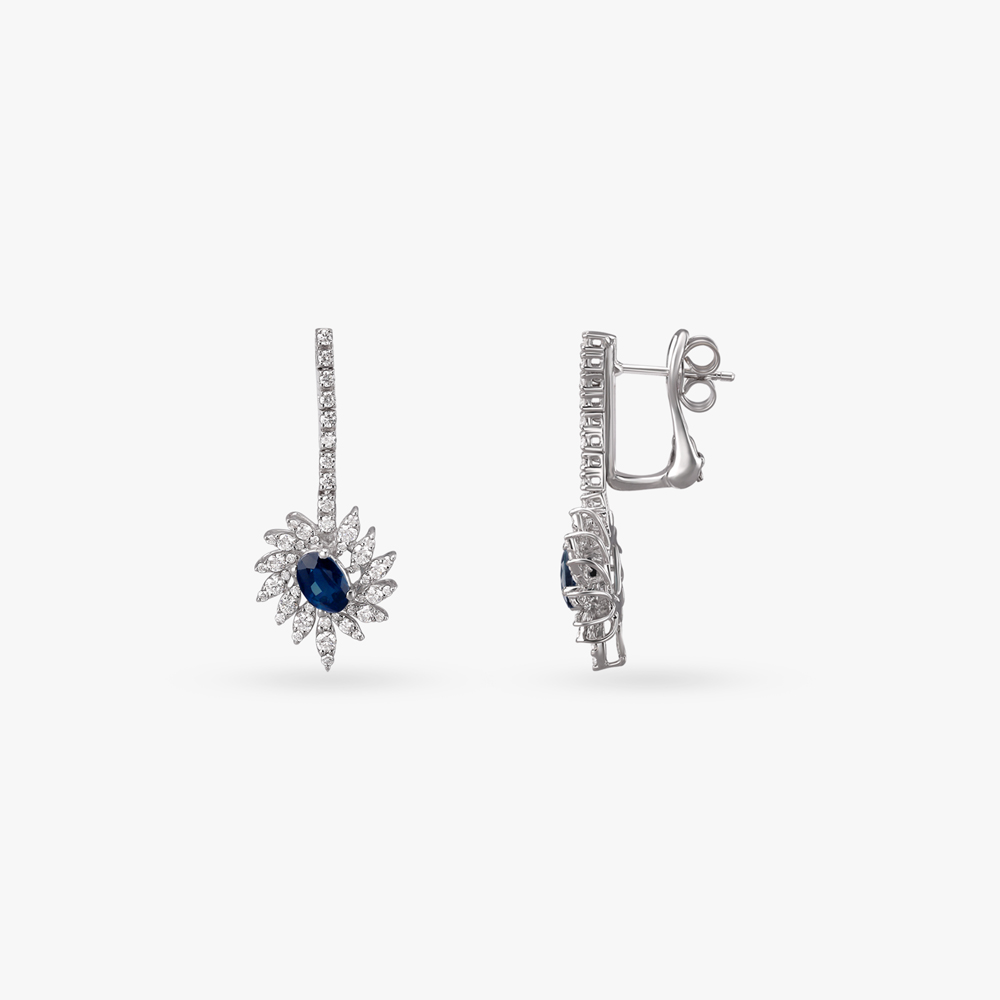 Opulent Twilight Bloom Diamond Necklace Set,,hi-res image number null
