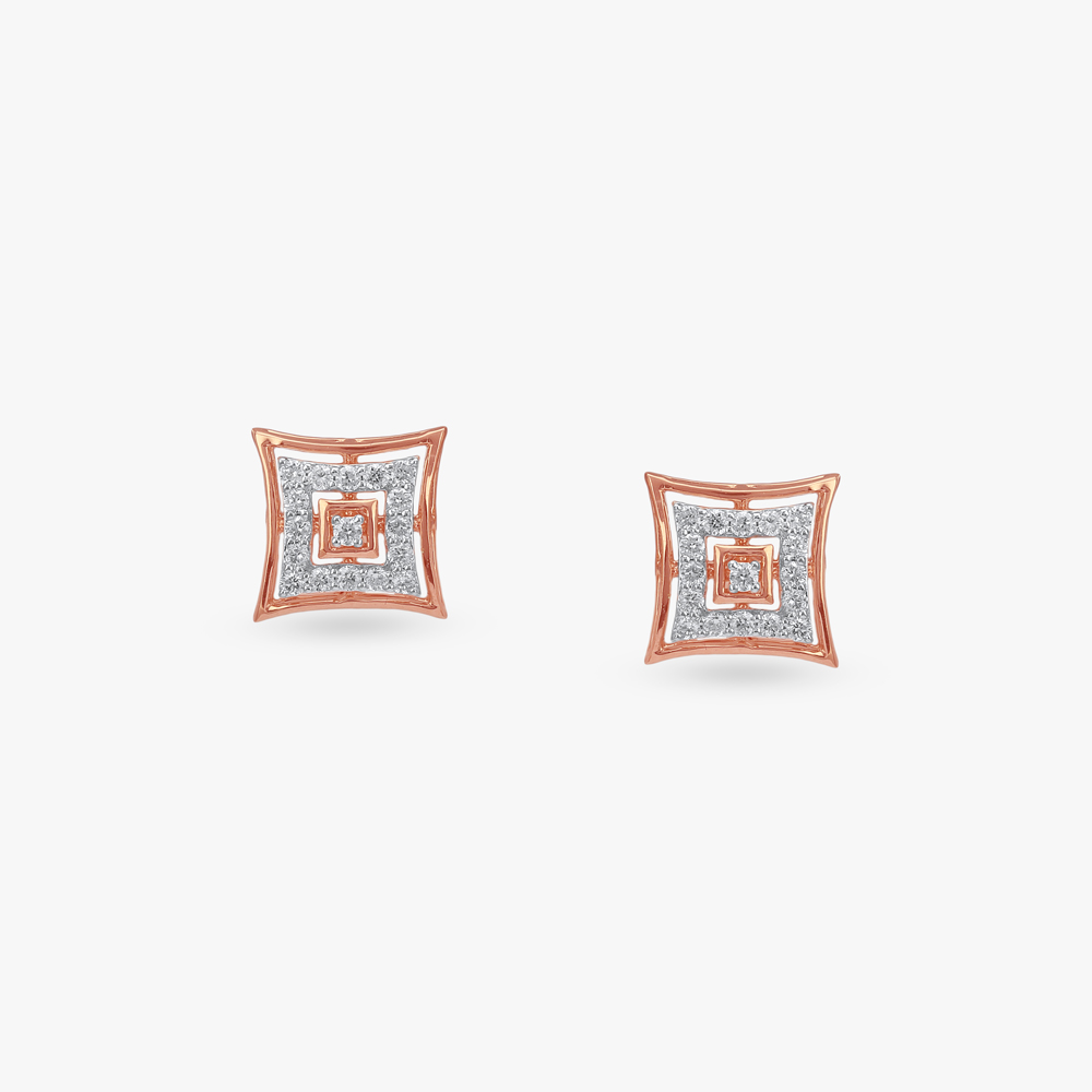 Angular Allure Diamond Pendant and Earrings Set,,hi-res image number null