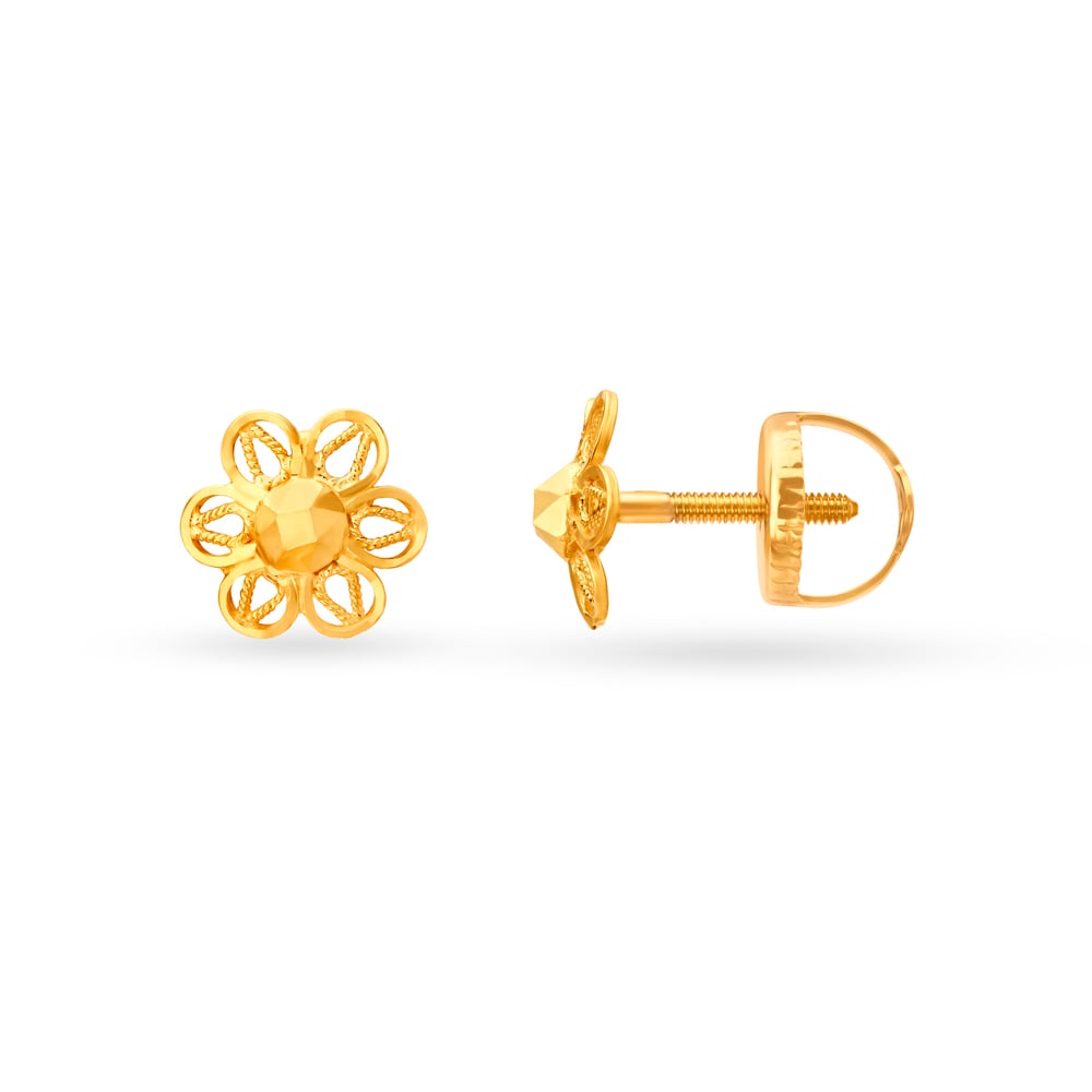 Floral Classic Jhumkas,,hi-res image number null