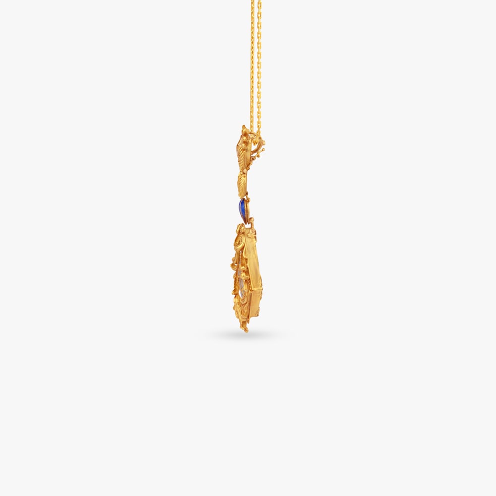 Cosmic Streak Gold Necklace Set,,hi-res image number null