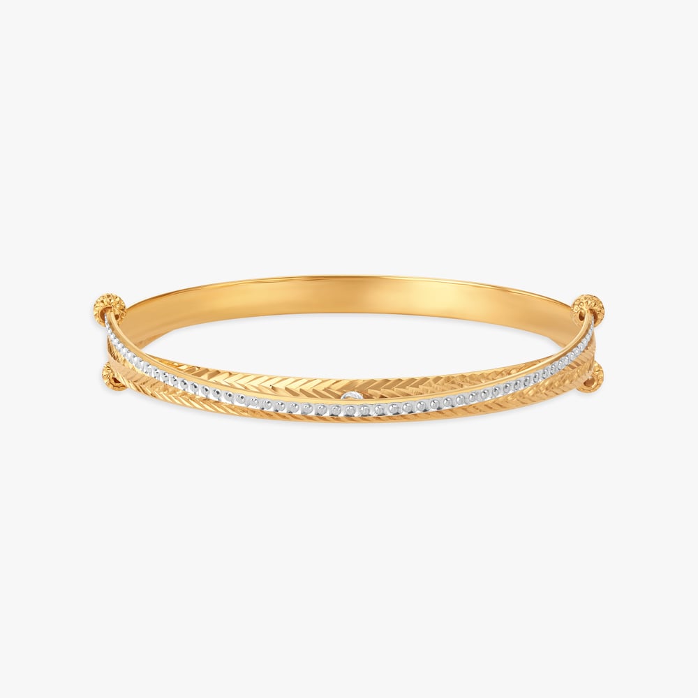 Shimmering Gold Bangle,,hi-res image number null