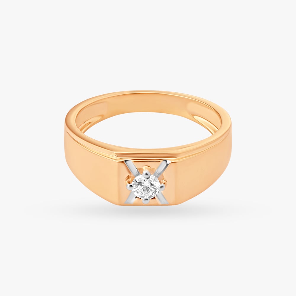 Modern Charm Diamond Ring For Men,,hi-res image number null