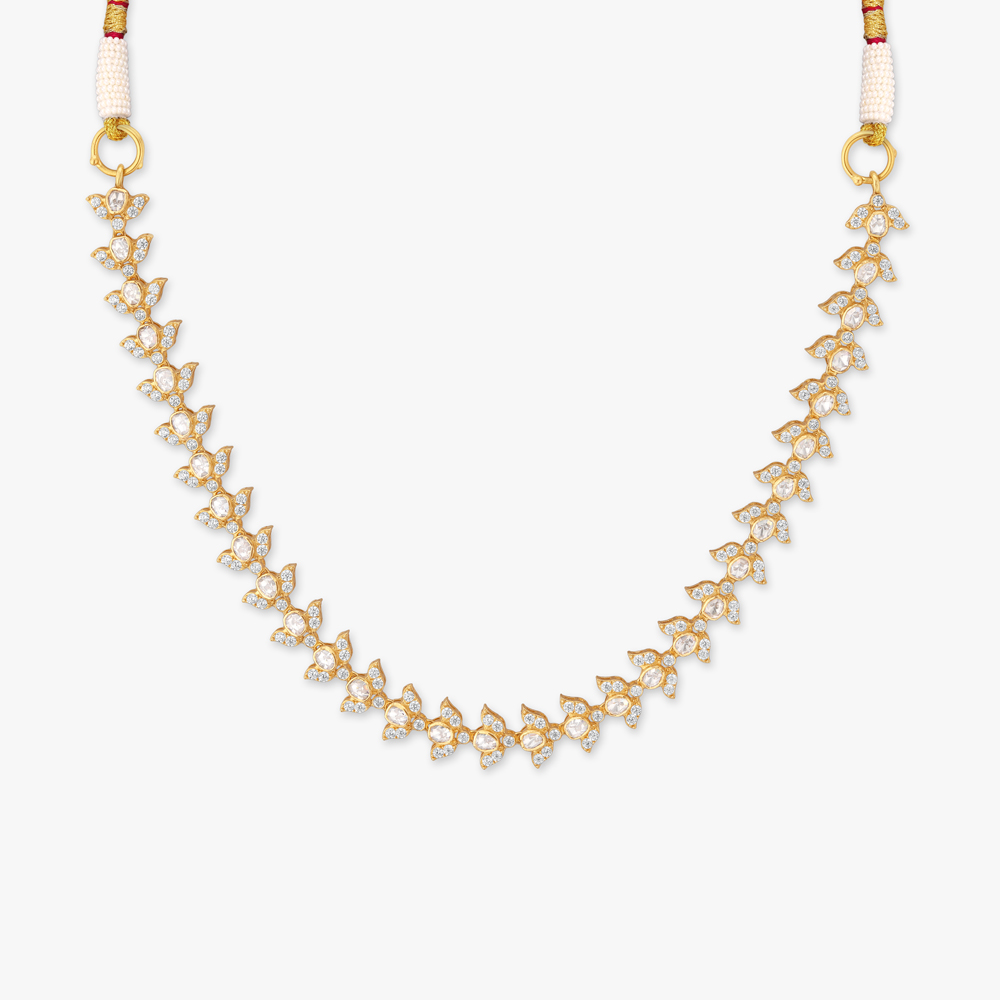 Eshana Leaf Necklace Set,,hi-res image number null