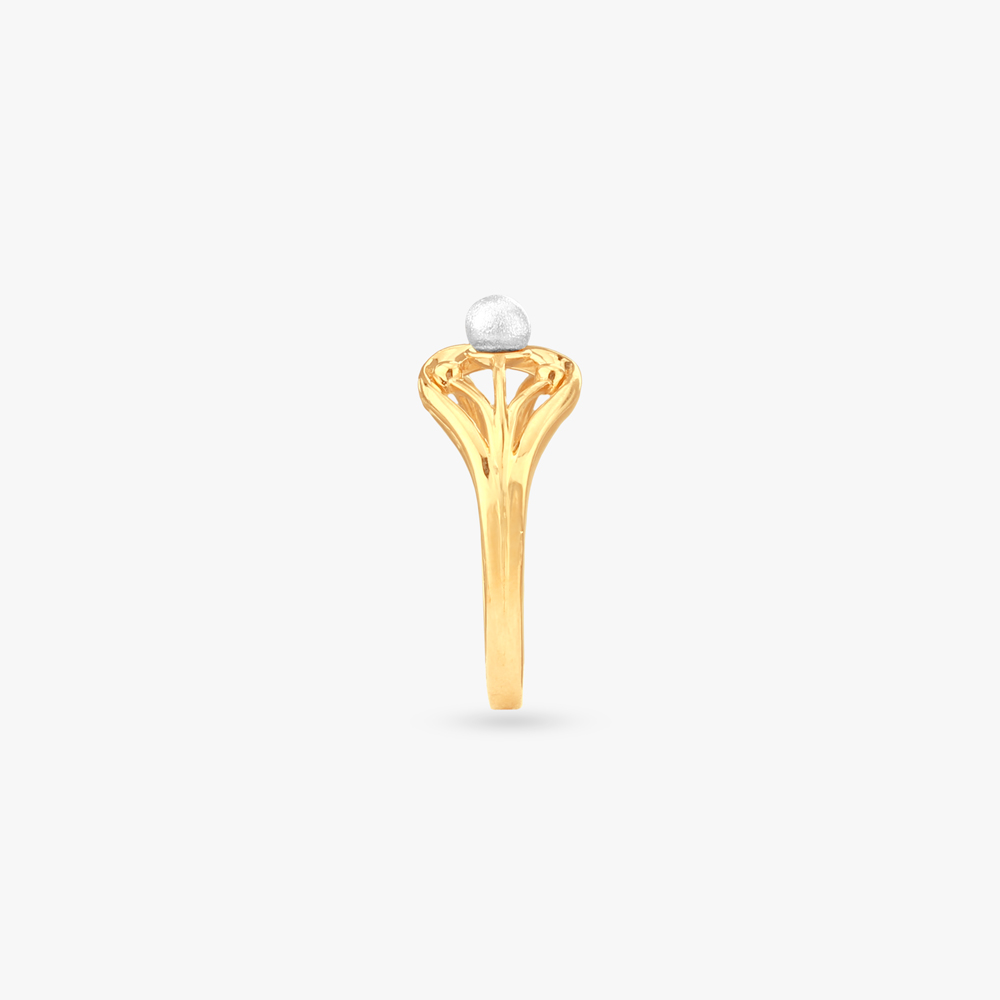 Radiant Bloom Gold Ring,,hi-res image number null