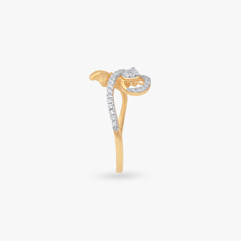 Sparkling Vine Diamond Ring,,hi-res image number null
