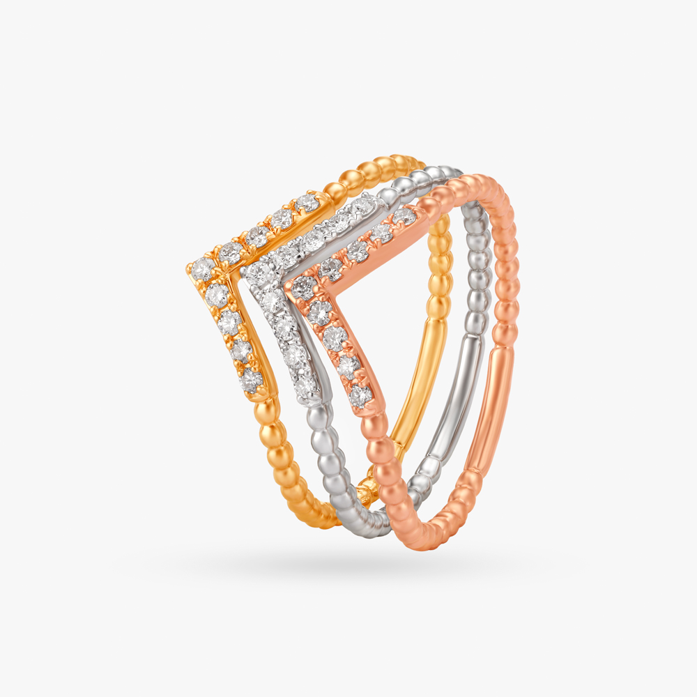 Dainty Stackable Diamond Rings