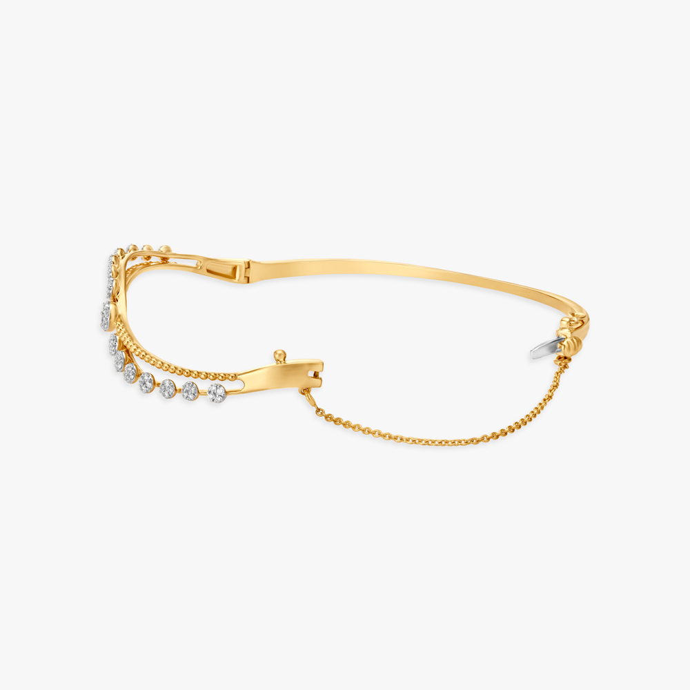 Radiant Flow Diamond Bangle,,hi-res image number null