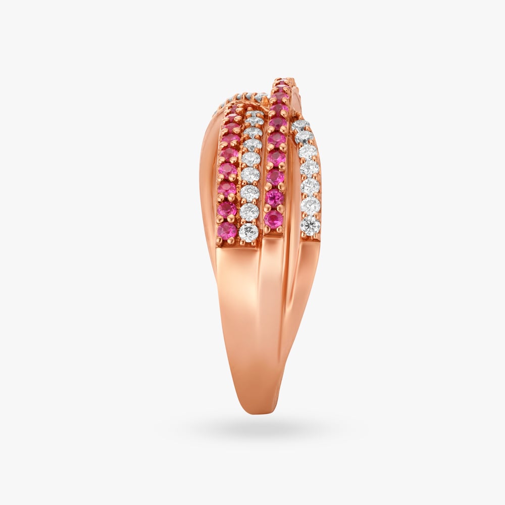 Whimsical Diamond Finger Ring,,hi-res image number null