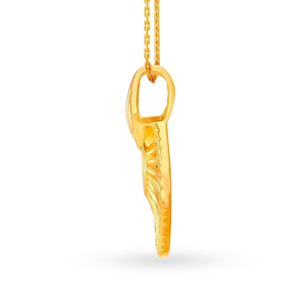 Surreal Gold Pendant,,hi-res image number null
