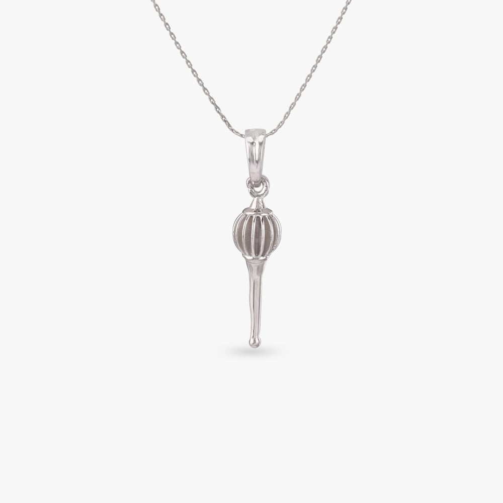 

Veer Hanuman Silver Pendant