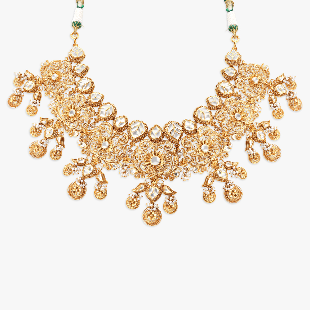Majestic Gold Necklace Set,,hi-res image number null