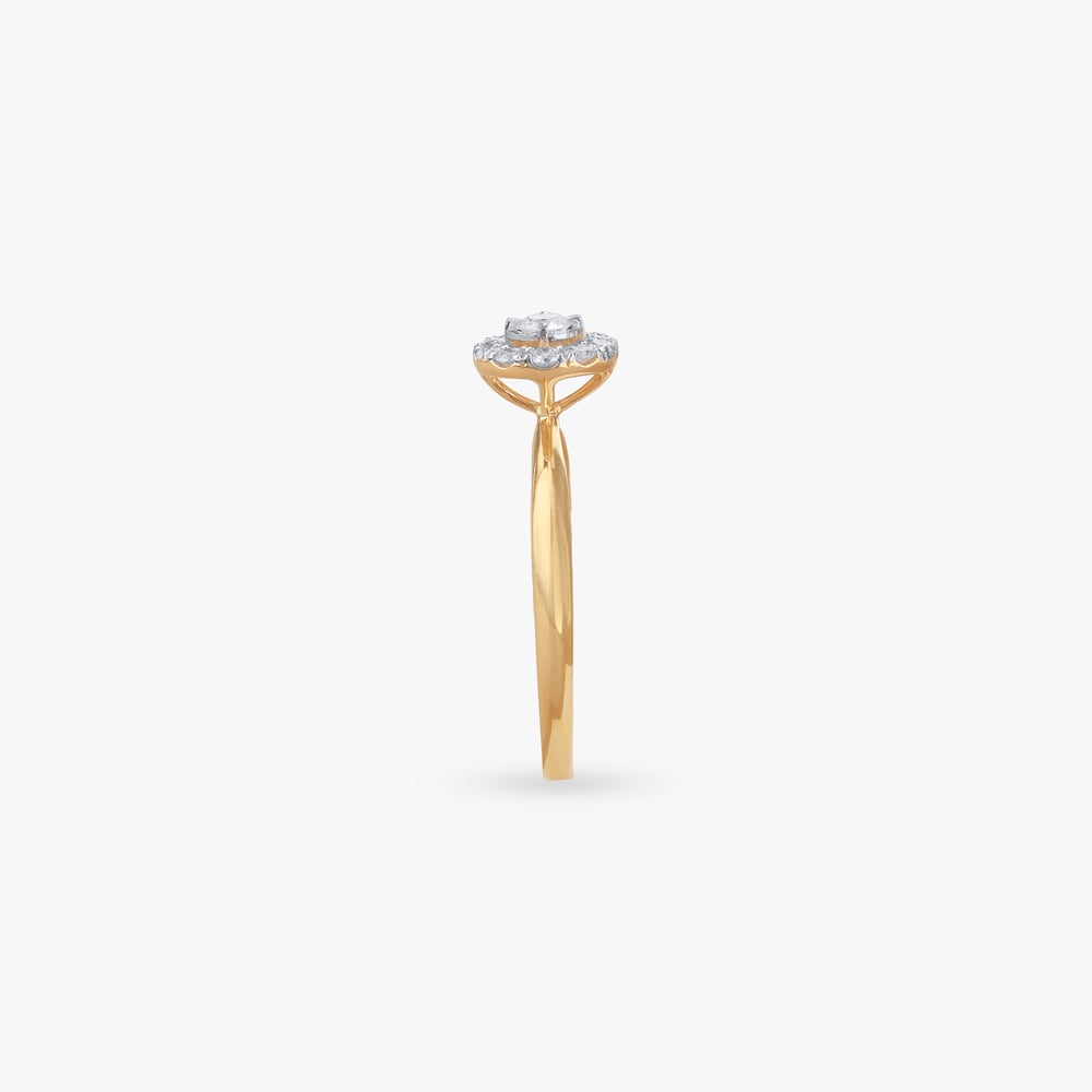 Stellar Halo Diamond Ring,,hi-res image number null