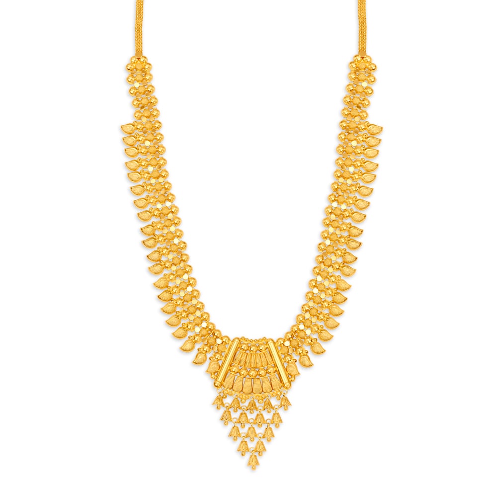 Stately Gold Necklace for the Bengali Bride,,hi-res image number null