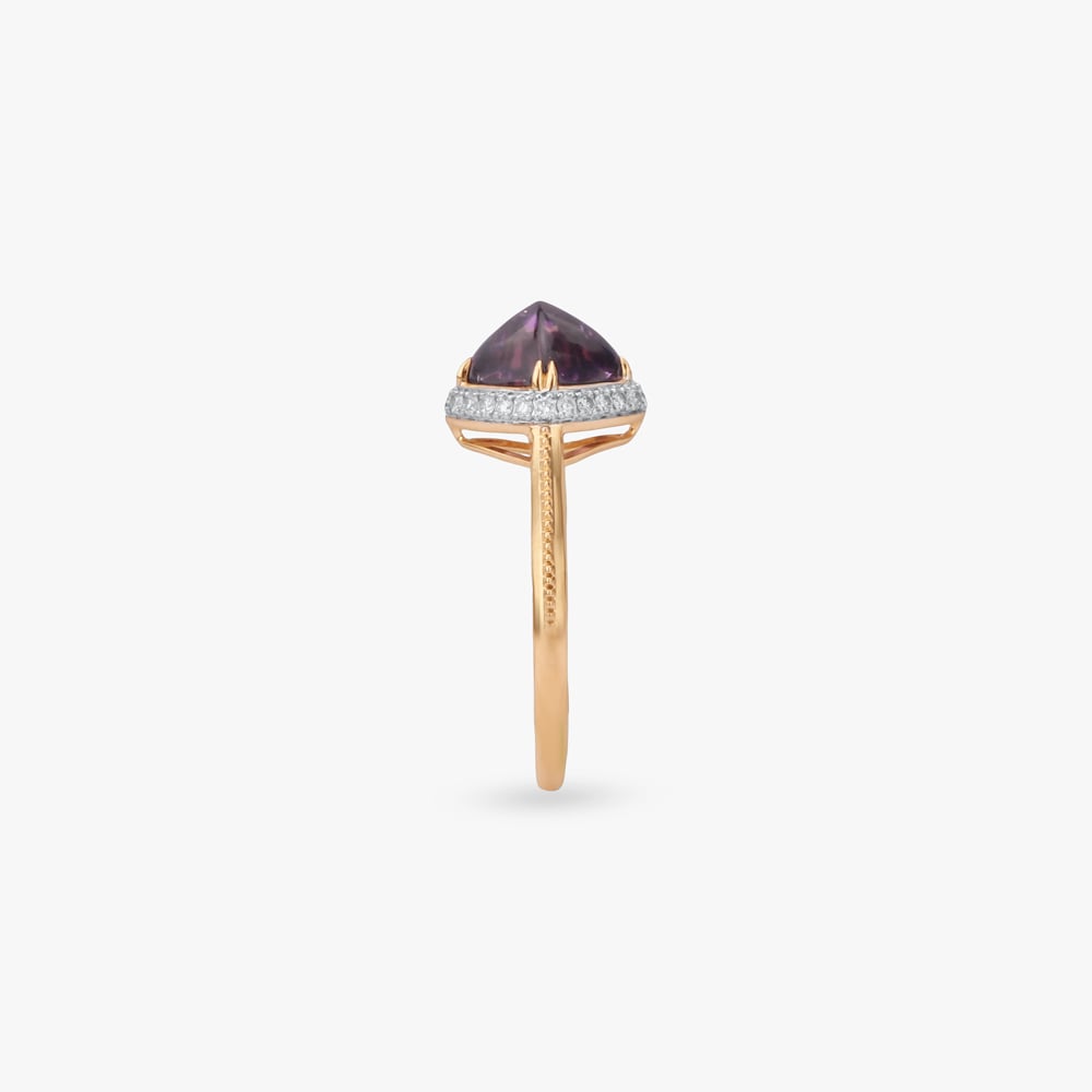 Violet Aura Diamond Ring,,hi-res image number null