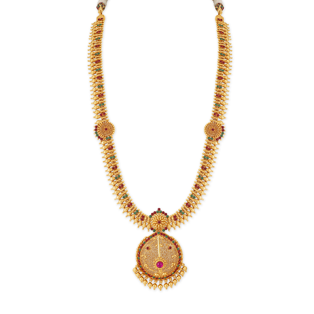 Opulent Gold Kemp Necklace Set,,hi-res image number null