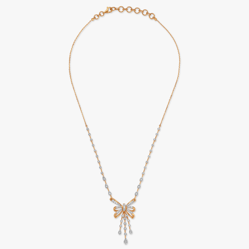 Fluttering Grace Diamond Necklace Set,,hi-res image number null