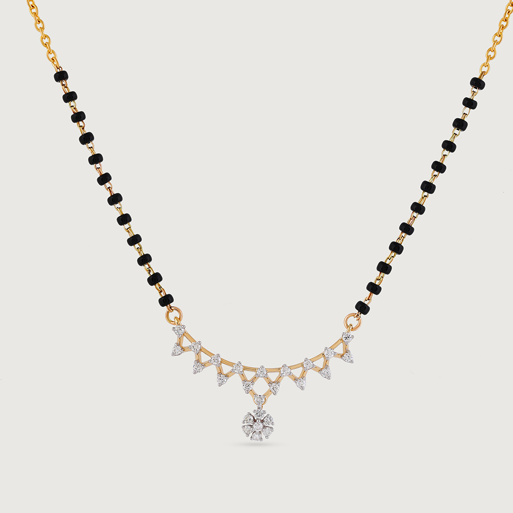 Starlit Symphony Gold and Diamond Mangalsutra,,hi-res image number null