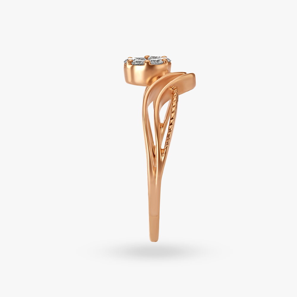 Entwine Diamond Finger Ring,,hi-res image number null