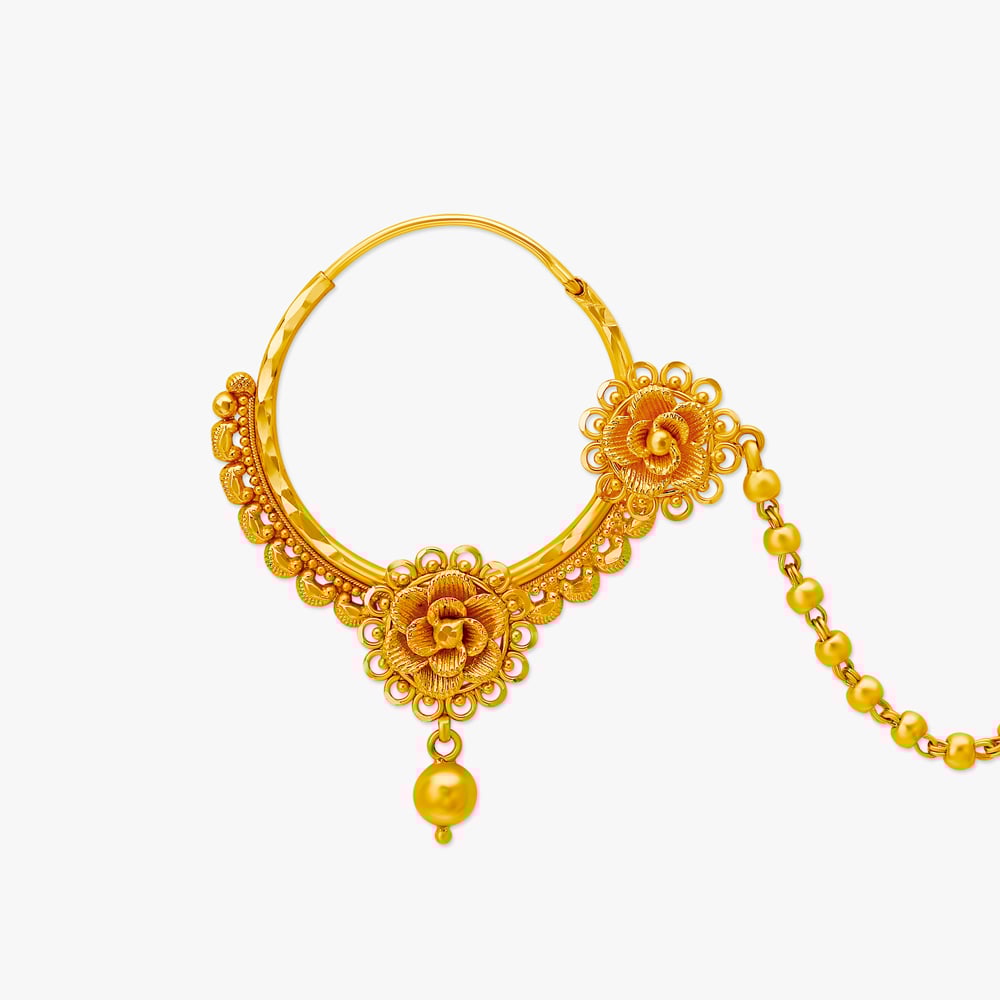 Gold nathiya tanishq discount