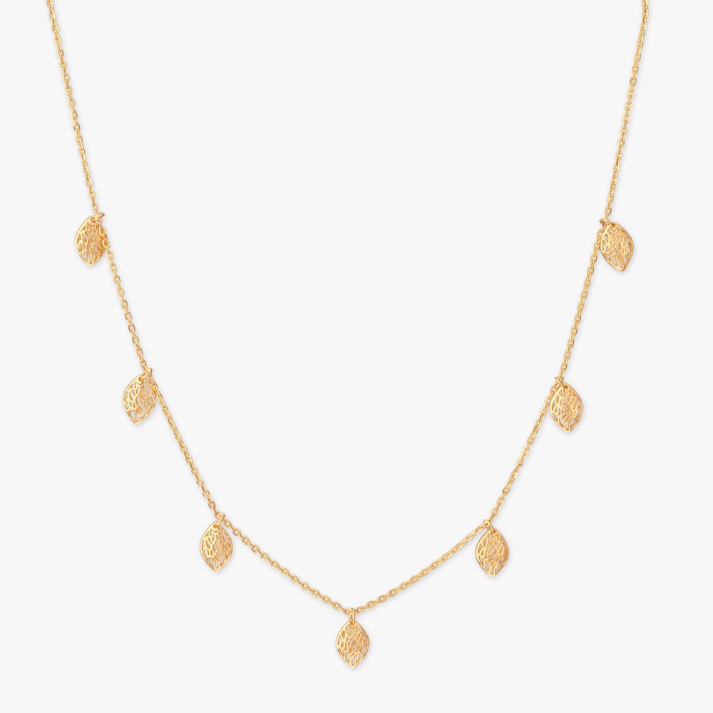 Dappled Charm Gold Necklace Set,,hi-res image number null