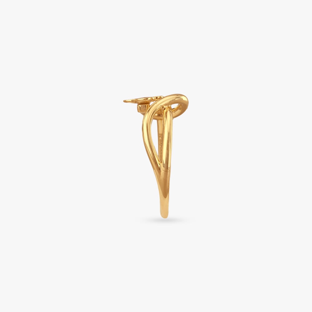 Blossom Wave Gold Ring,,hi-res image number null
