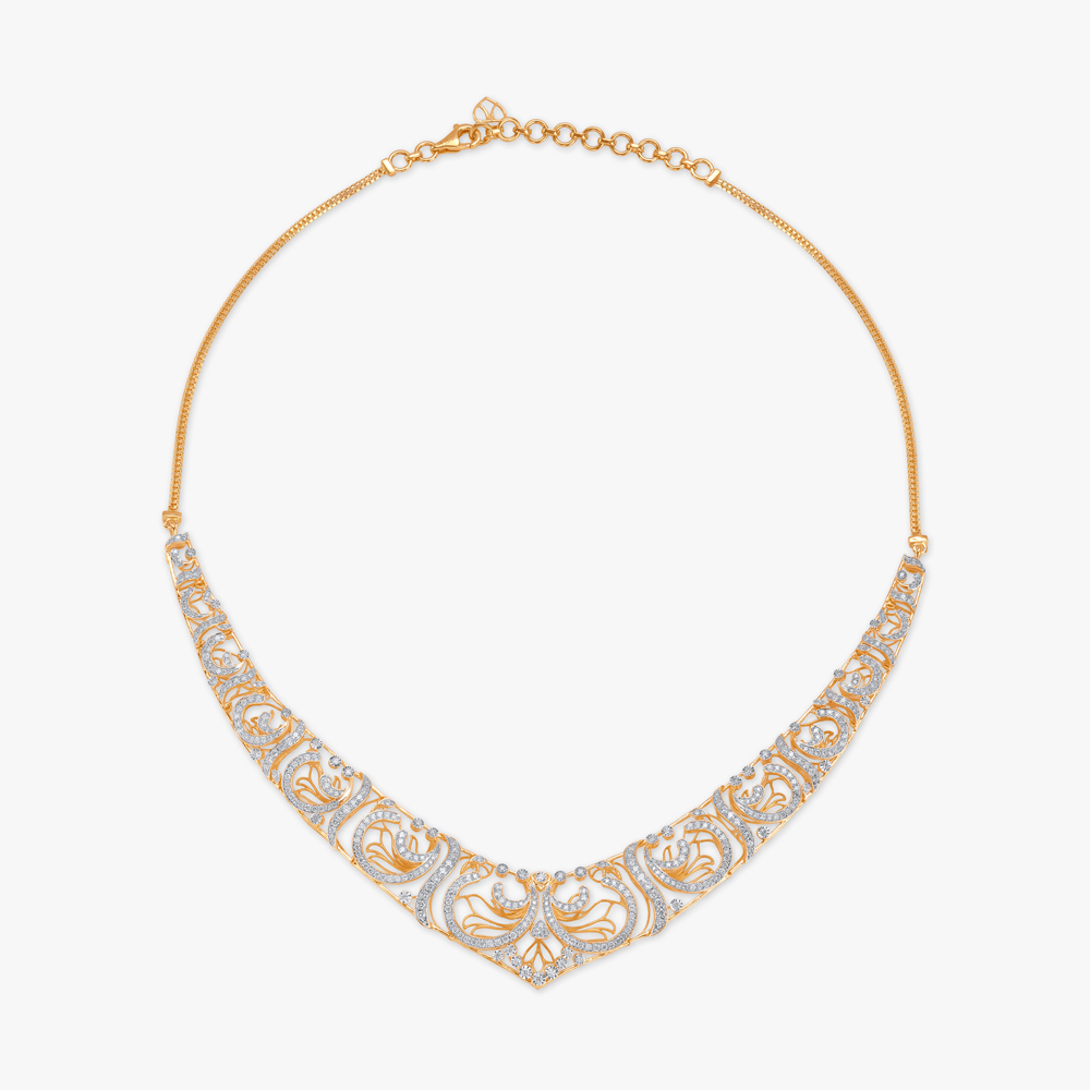 Etched in Light Diamond Necklace Set,,hi-res image number null