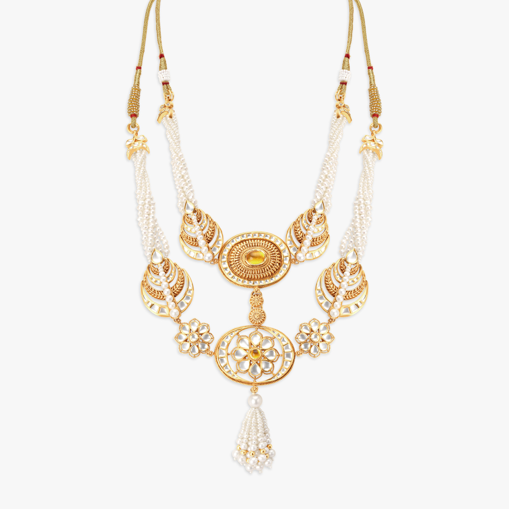 Finesse Gold Necklace Set,,hi-res image number null