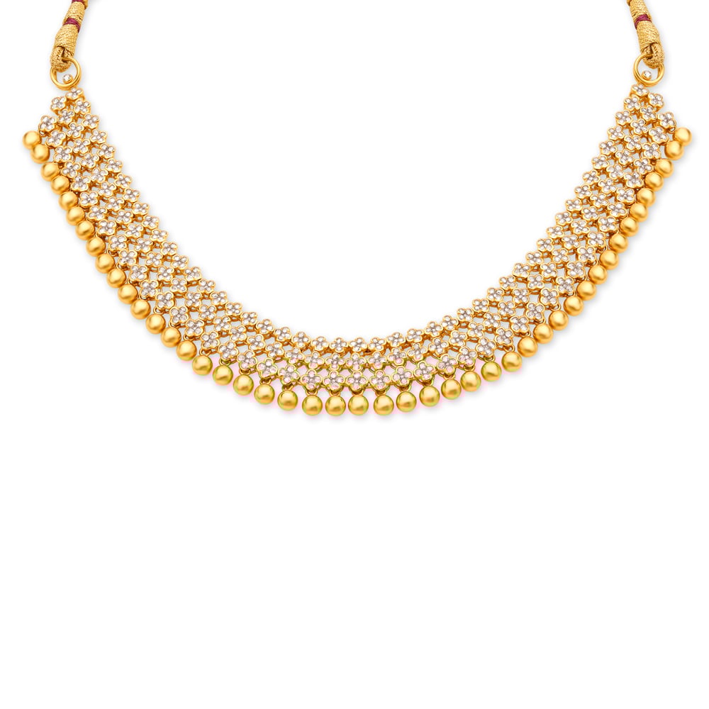 Exquisite Gold Necklace Set for the Telugu Bride,,hi-res image number null